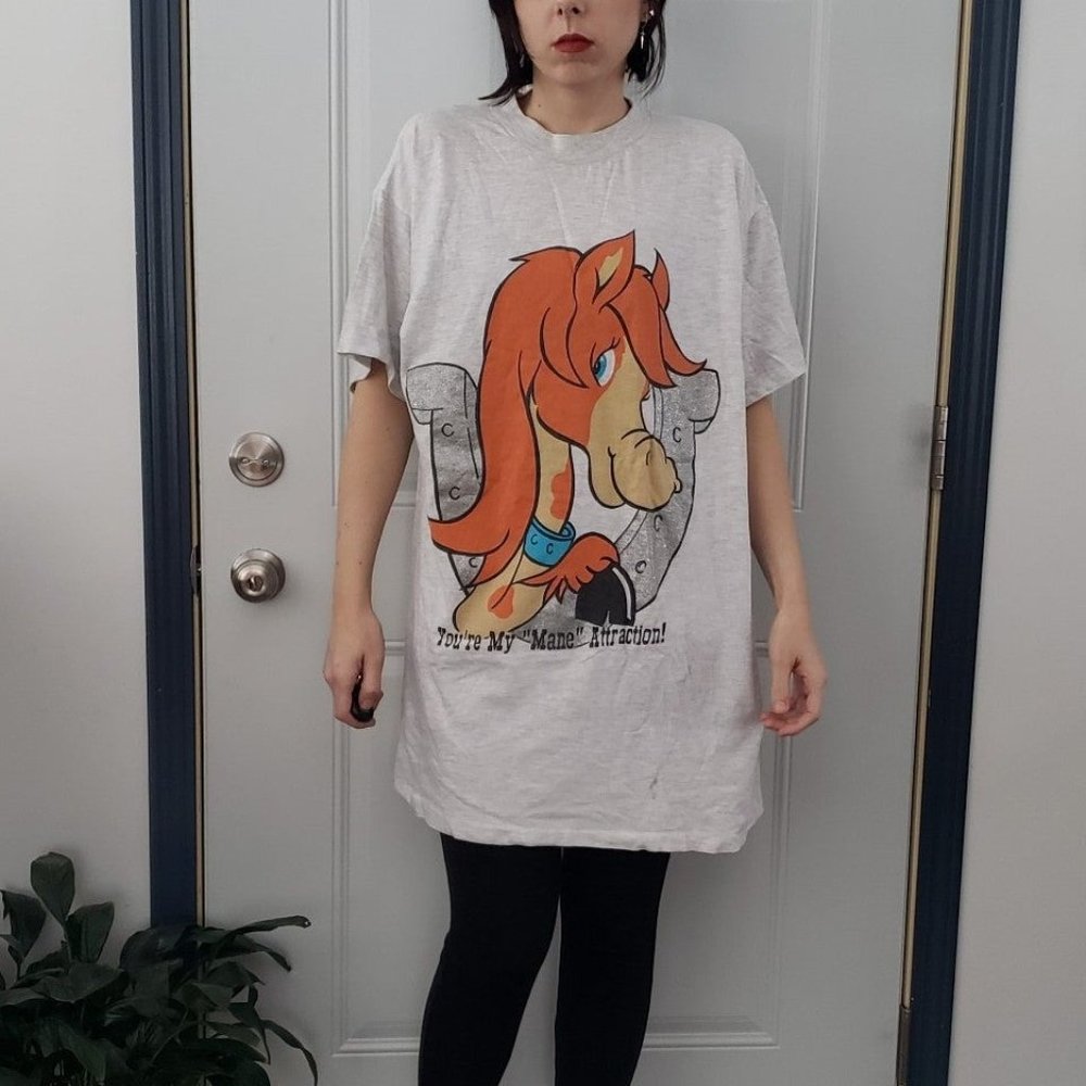 90s Horse Sleep Shirt